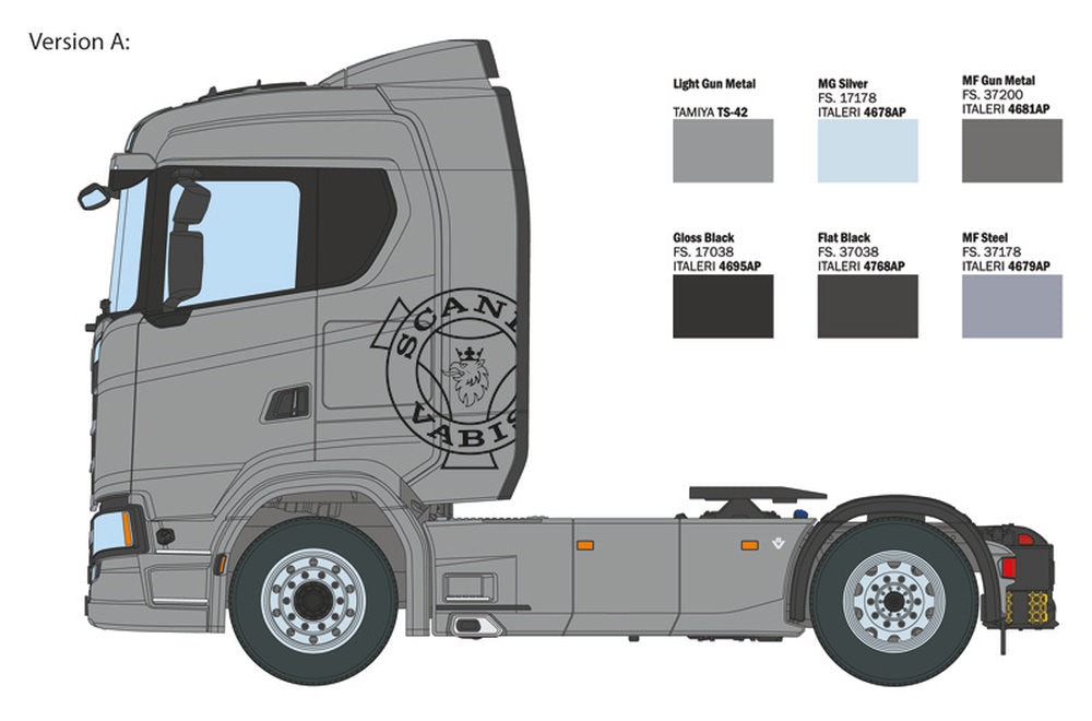 Scania S770 4x2 Normal Roof "Grey Cab"