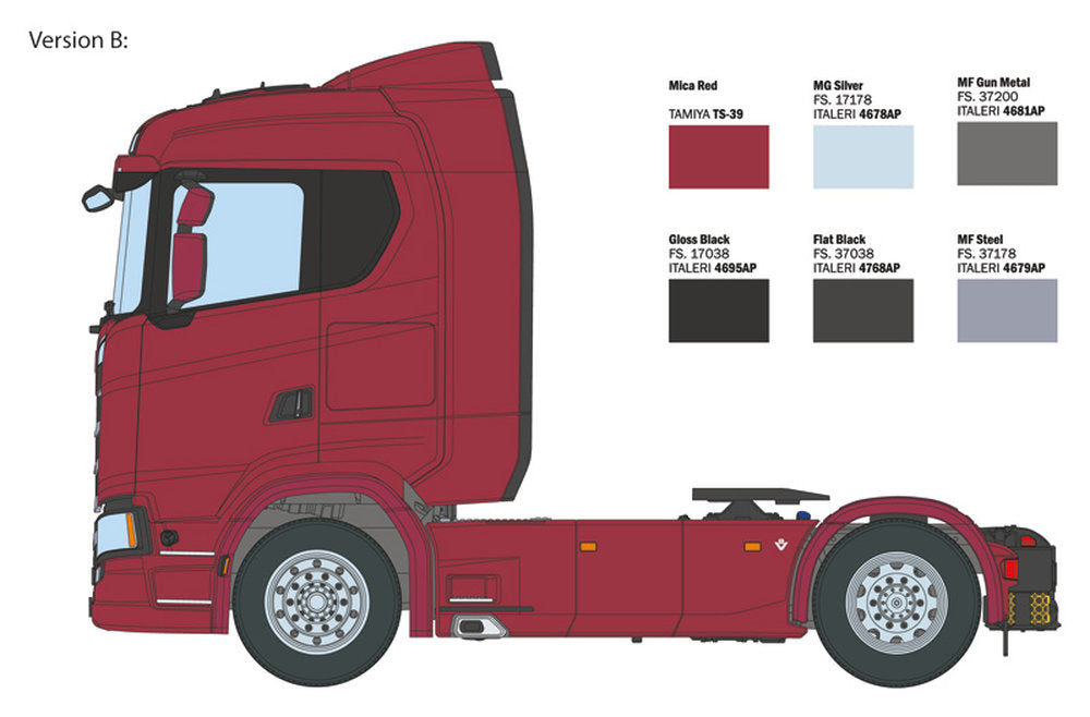 Scania S770 4x2 Normal Roof "Grey Cab"