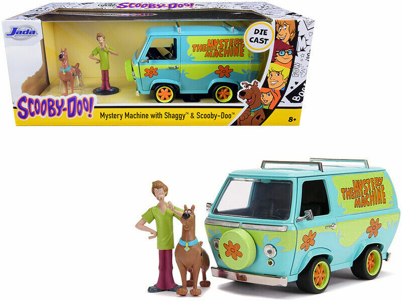 Scooby Doo Mystery Machine in scala 1:24 con Shaggy e Scooby