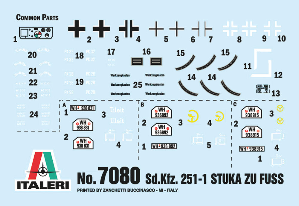 Sd.Kfz. 251/1 Stuka Zu Fuss