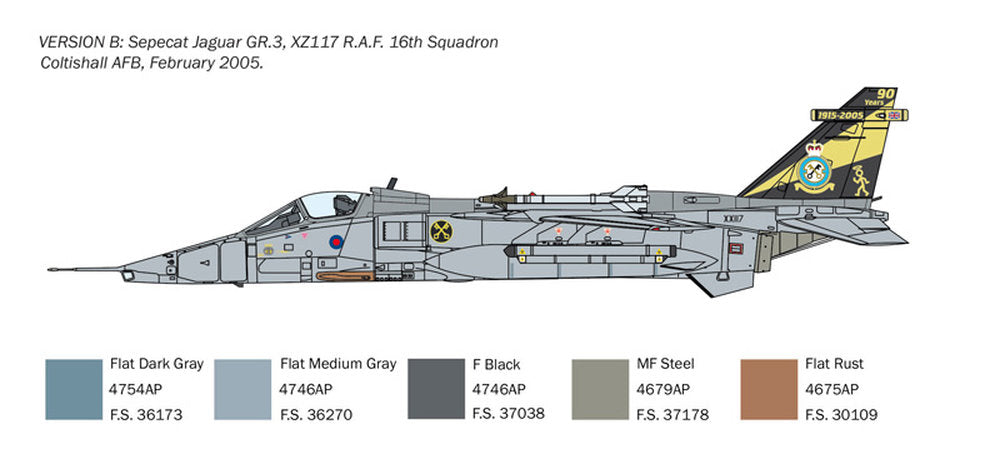Sepecat JAGUAR GR.1-3 RAF