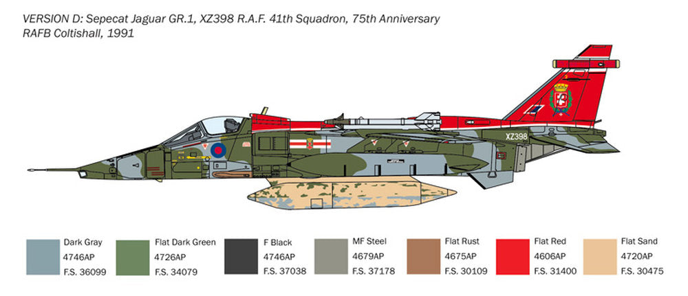 Sepecat JAGUAR GR.1-3 RAF