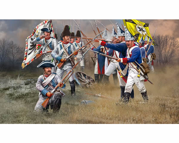 Seven years war ( Austrian & Prussian Infantry ) Revell