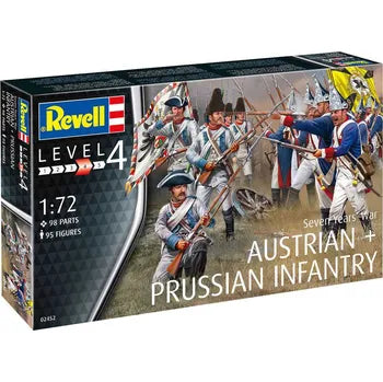 Seven years war ( Austrian & Prussian Infantry ) Revell