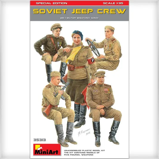 Soviet Jeep Crew. Special Edition