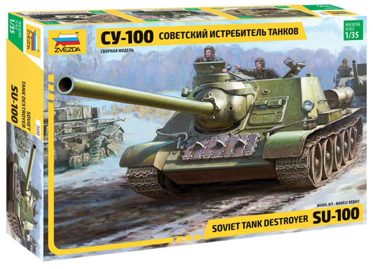 Soviet S.P.Gun SU-100 (new molds)