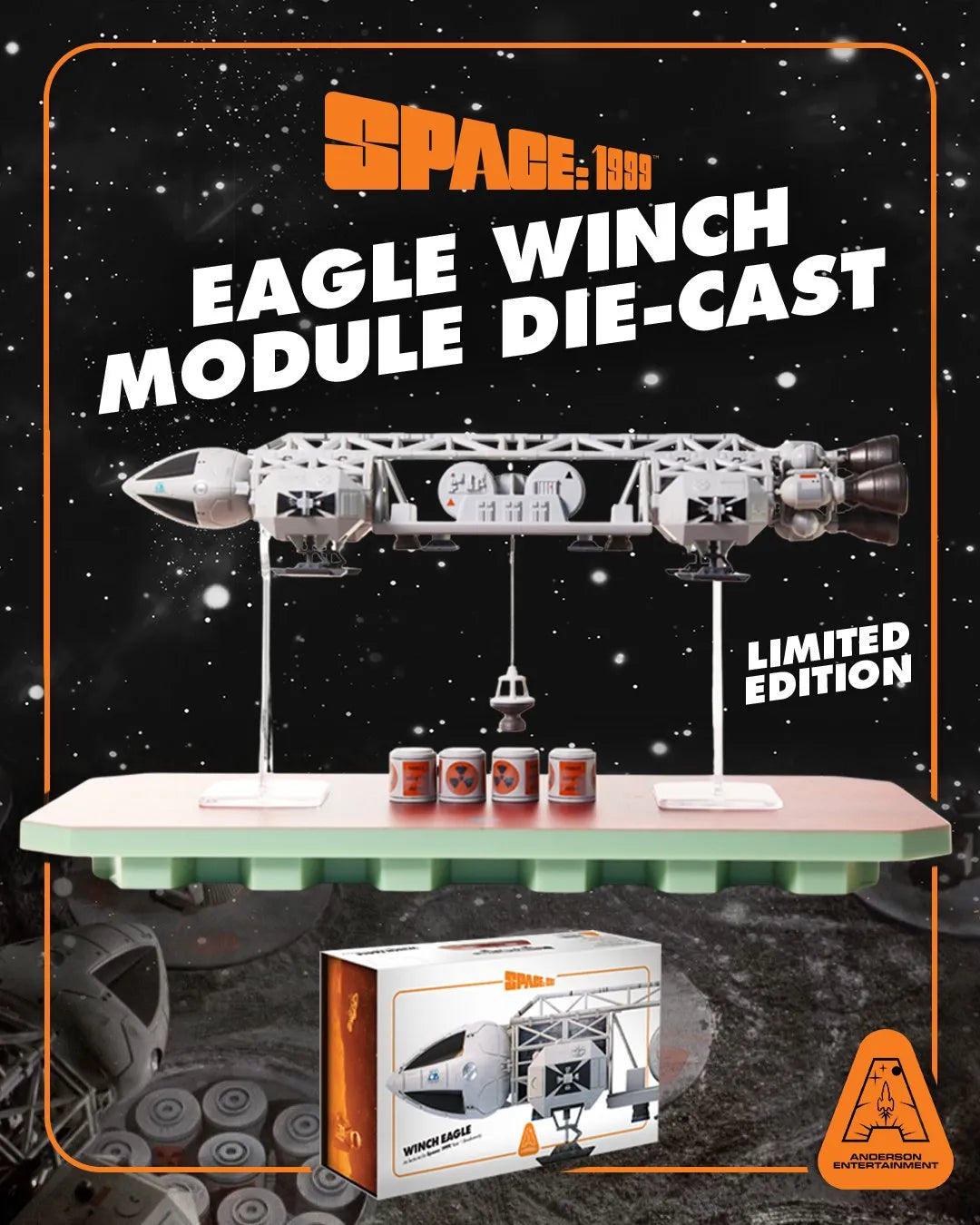 Space 1999 Eagle Wich Module Die-cast Limited Edition
