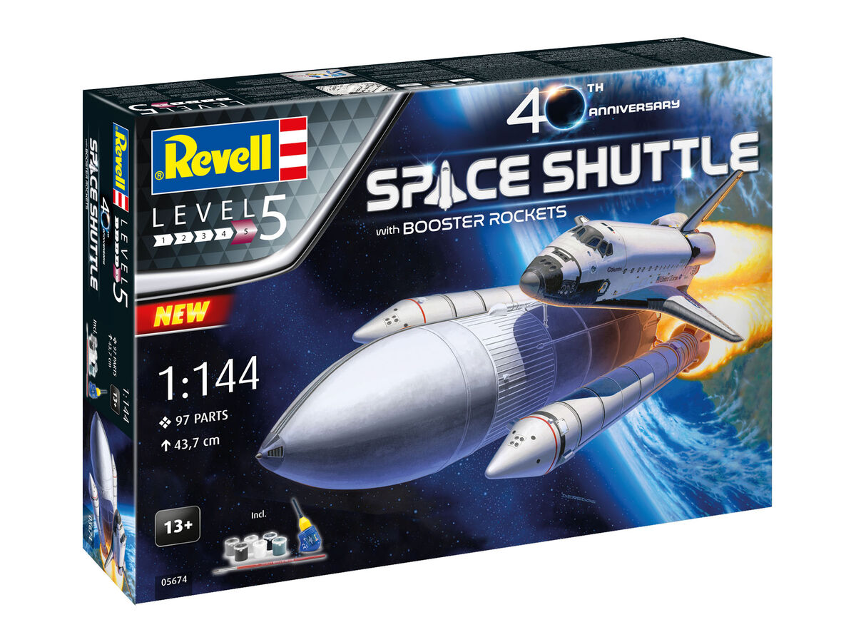 Space Shuttle Discovery & Booster