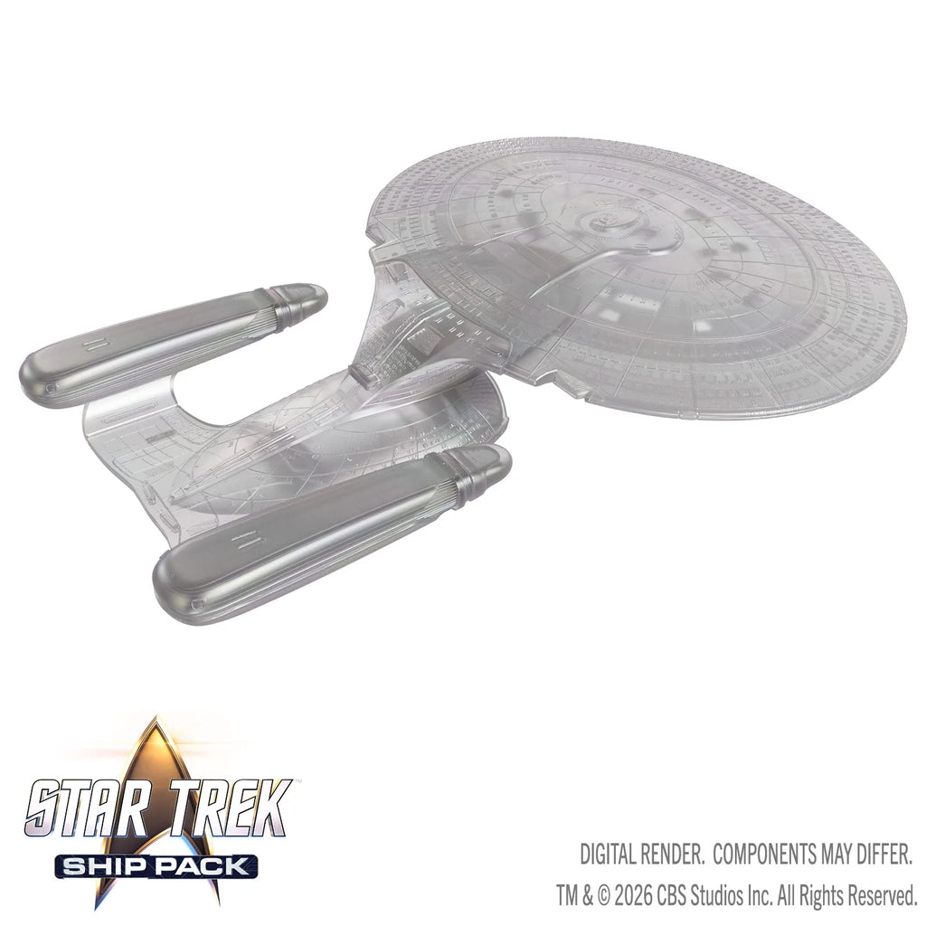 Star Trek Ship Pack Uss Enterprise 60th Anniversay Edition