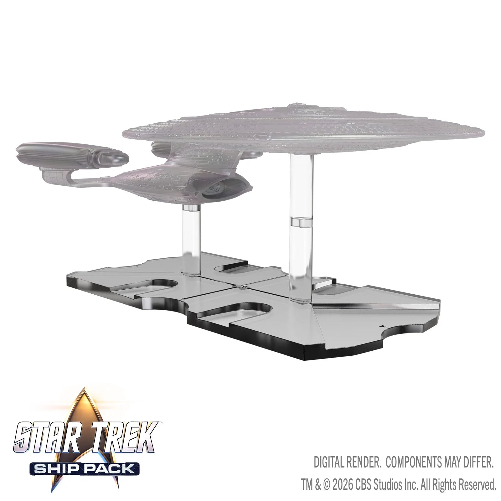 Star Trek Ship Pack Uss Enterprise 60th Anniversay Edition