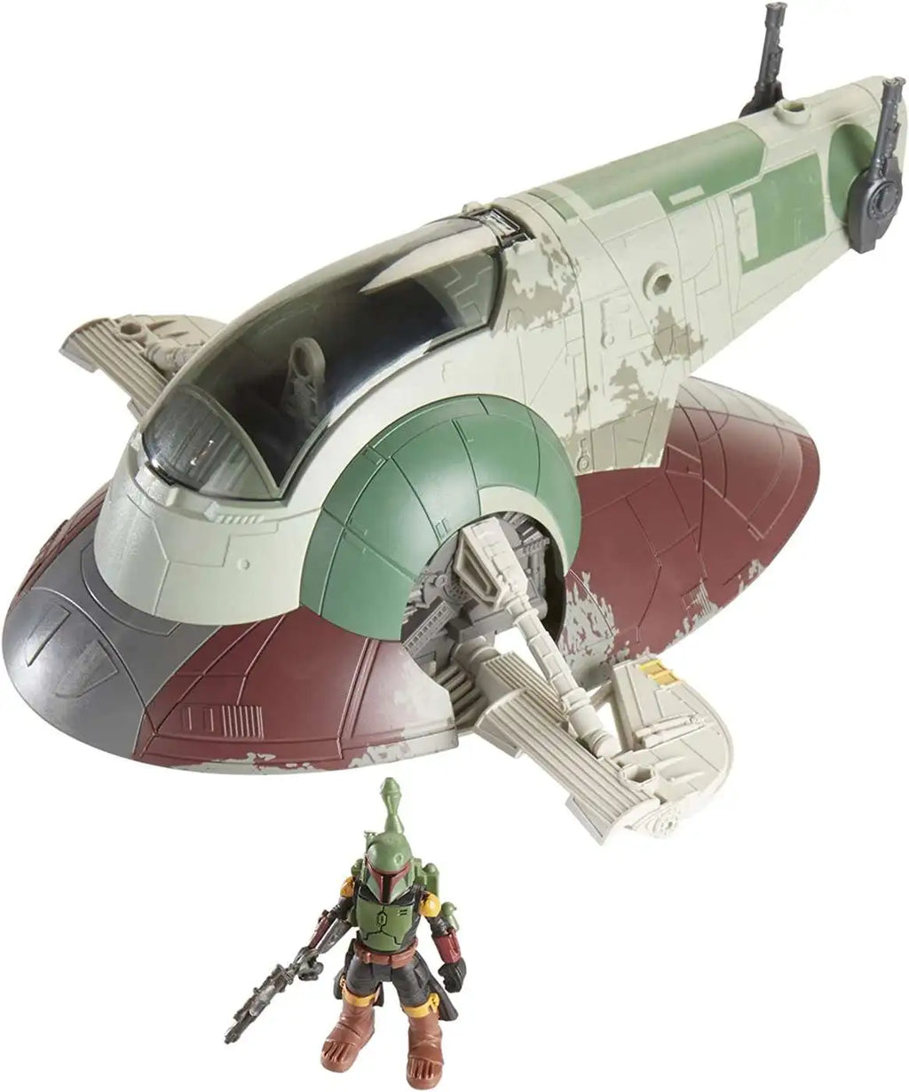 Star Wars Mission Fleet Fahrzeug Vehicle with Figure Firespray with Boba Fett