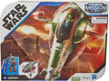 Star Wars Mission Fleet Fahrzeug Vehicle with Figure Firespray with Boba Fett
