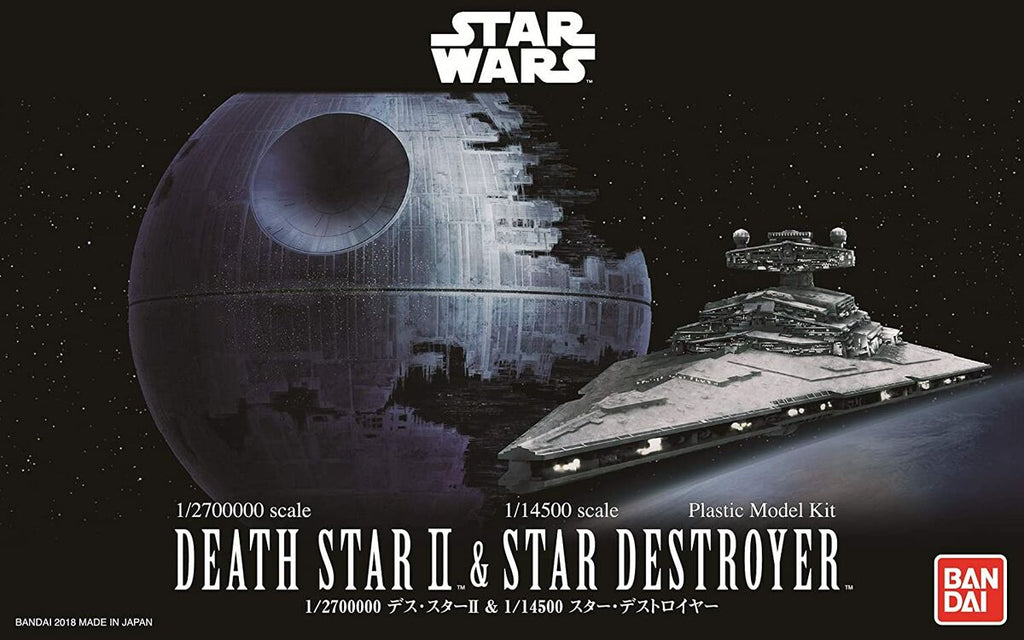 Star Wars Model Kit Death Star II & Imperial Star Destroyer