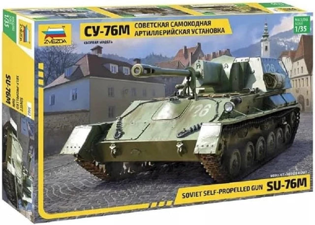SU-76 Soviet self propelled gun