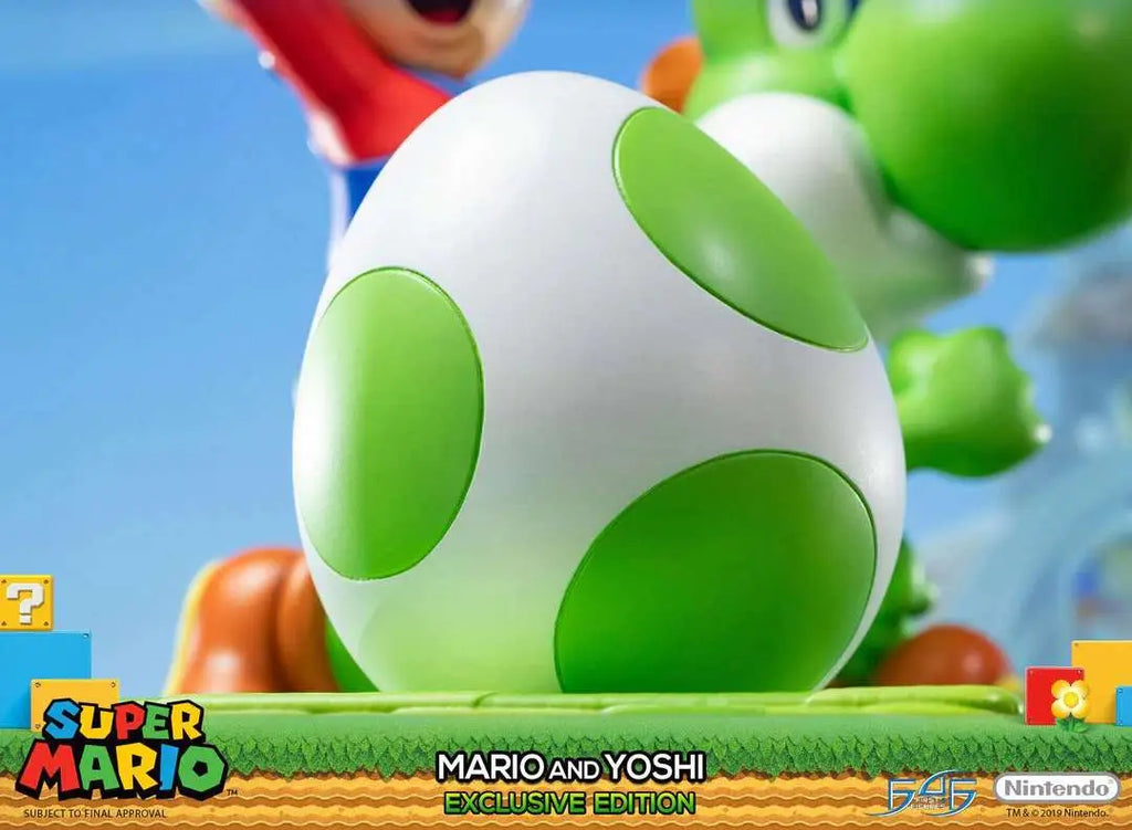 Supermario Mario & Yoshi Exclusive Edition Statue