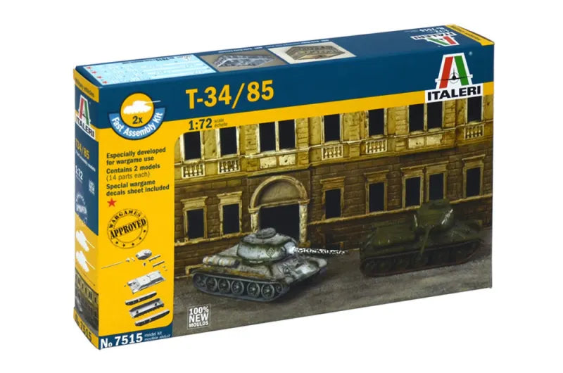 T-34/85 Russian Tank by Italeri