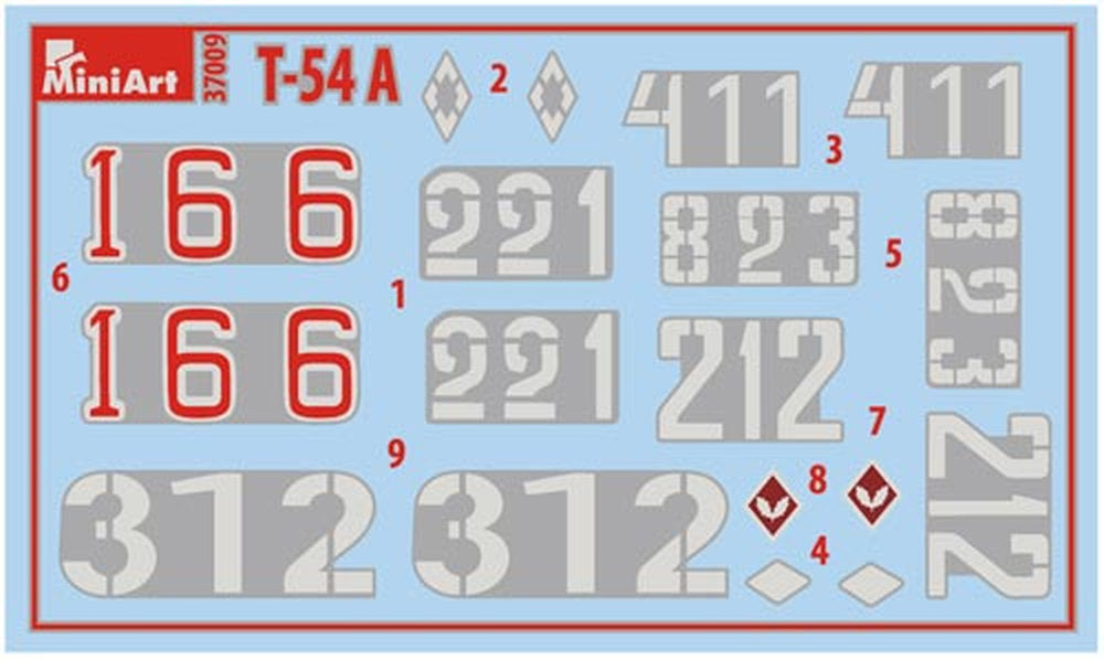 T-54A INTERIOR KIT