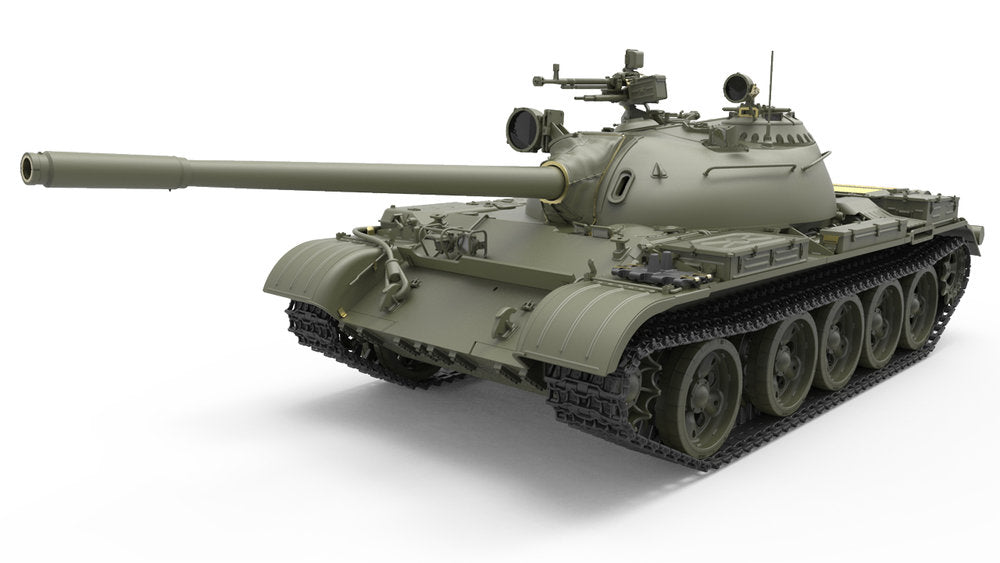 T-54B SOVIET MEDIUM TANK. EARLY PRODUCTION W/INTERIOR KIT