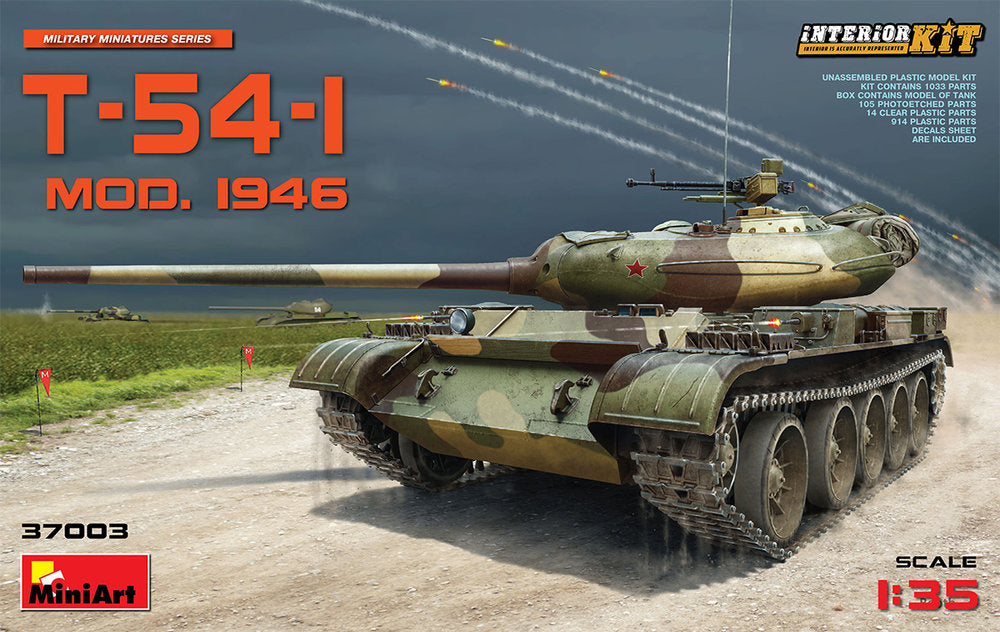 T-54 I SOVIET MEDIUM TANK INTERIO KIT