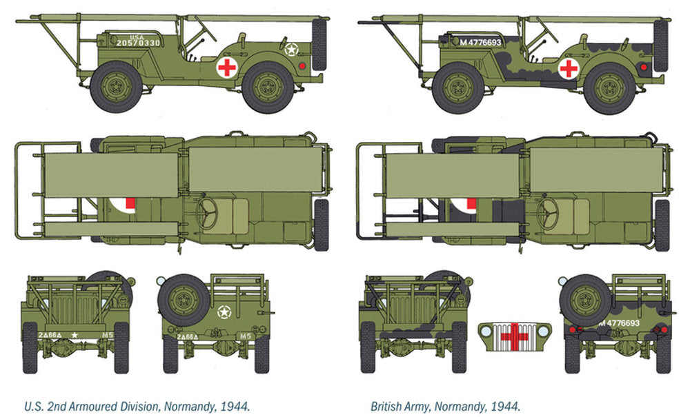 Ton 4x4 Ambulance Jeep
