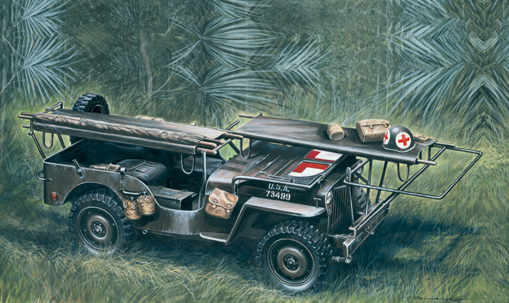 Ton 4x4 Ambulance Jeep
