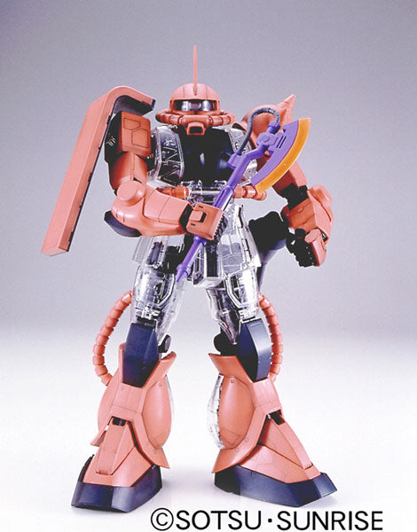 Perfect Grade MS-06 Zaku II Custom Set 2 clear body & Weapons