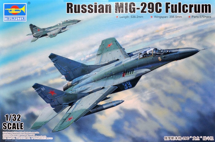 Russian MIG 29C Fulcrun Trumpeter