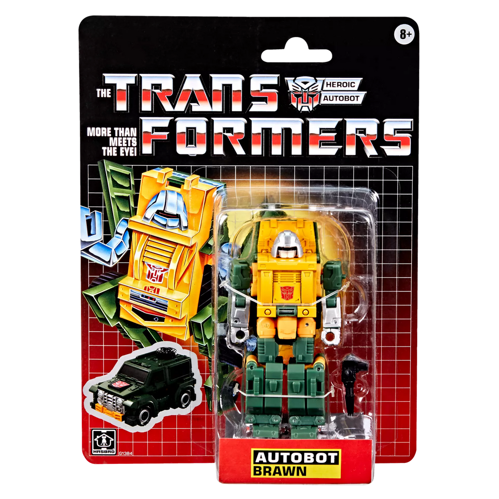The Transformers Retro G1 Action Figure Autobot Brawn