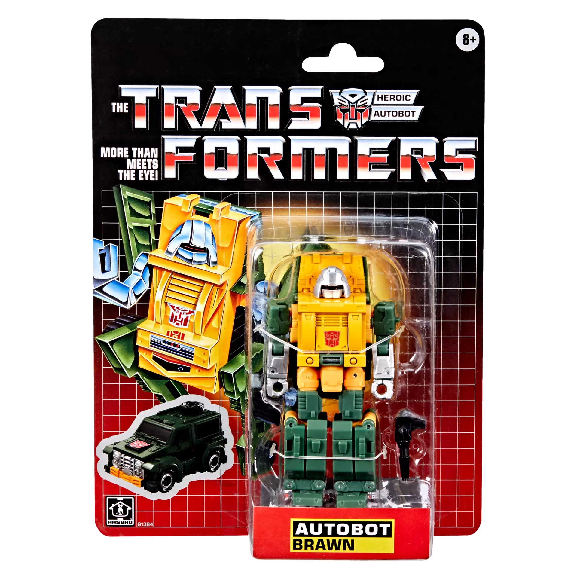 The Transformers Retro G1 Action Figure Autobot Brawn