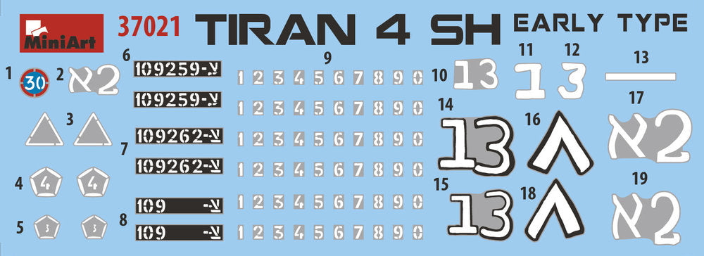 Tiran 4 Sh Early Type. Interior Kit
