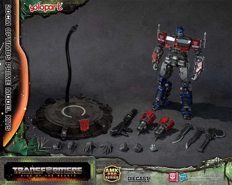 Tranformers Rise Of The Beast Optimus Prime Amk Pro Model Kit