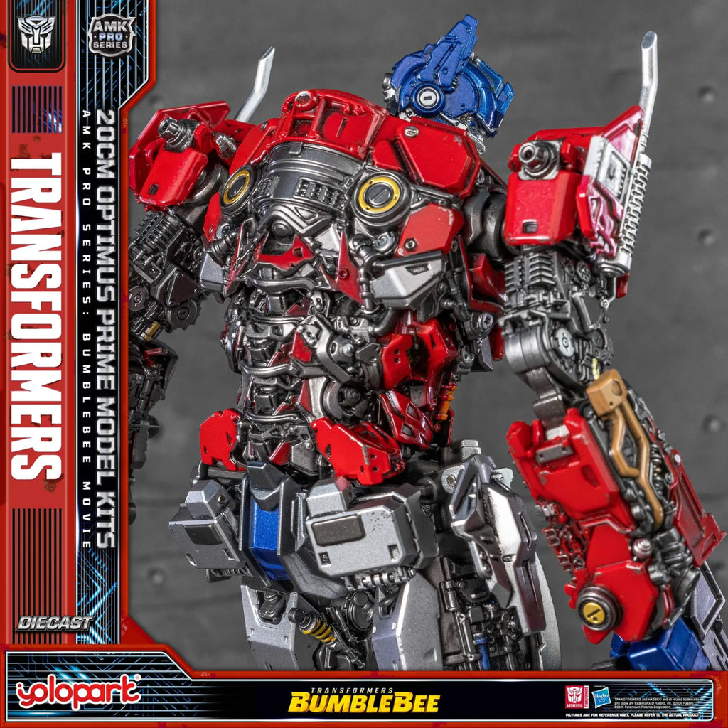 Transformers Bumblebee Movie Optimus Prime Earth Mode Amk Pro Model Kit