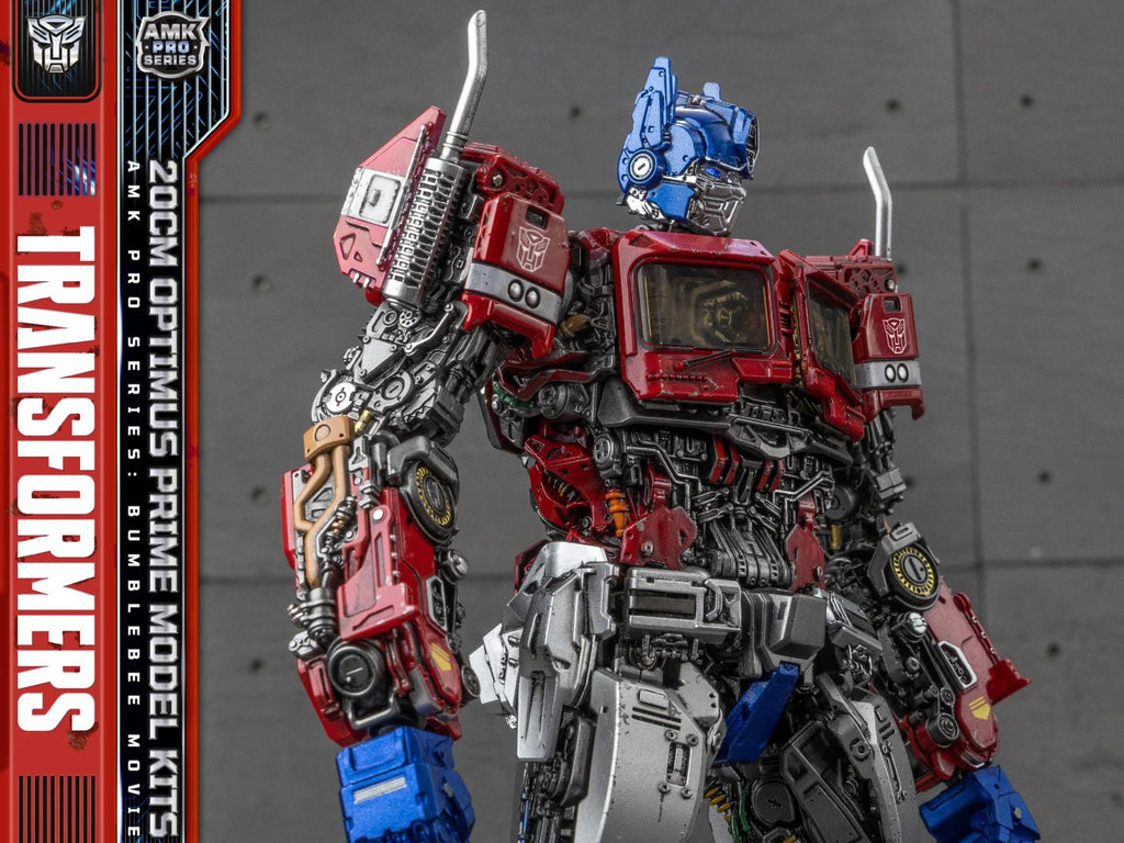 Transformers Bumblebee Movie Optimus Prime Earth Mode Amk Pro Model Kit