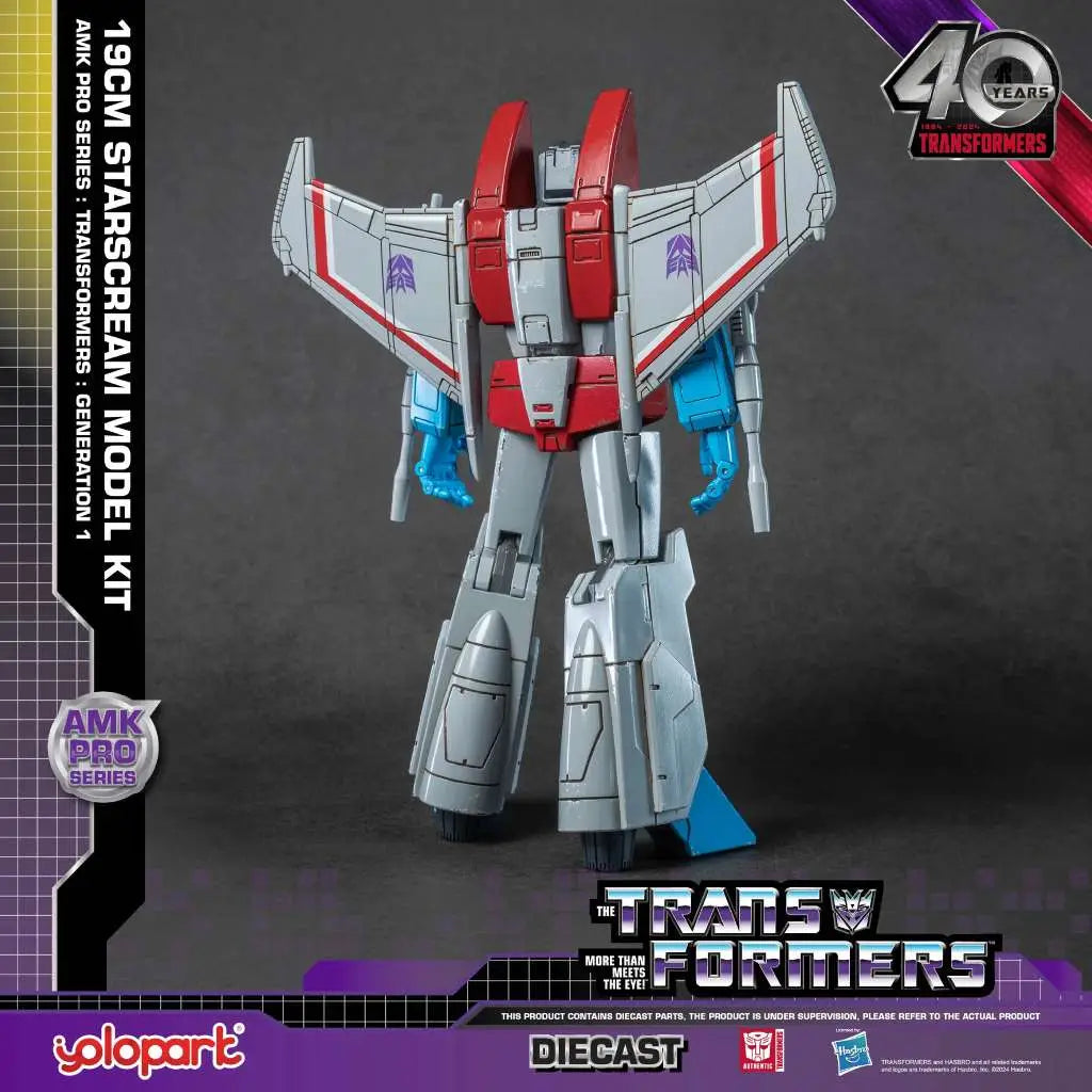 Transformers Generation 1 Amk Pro Starscream Model Kit