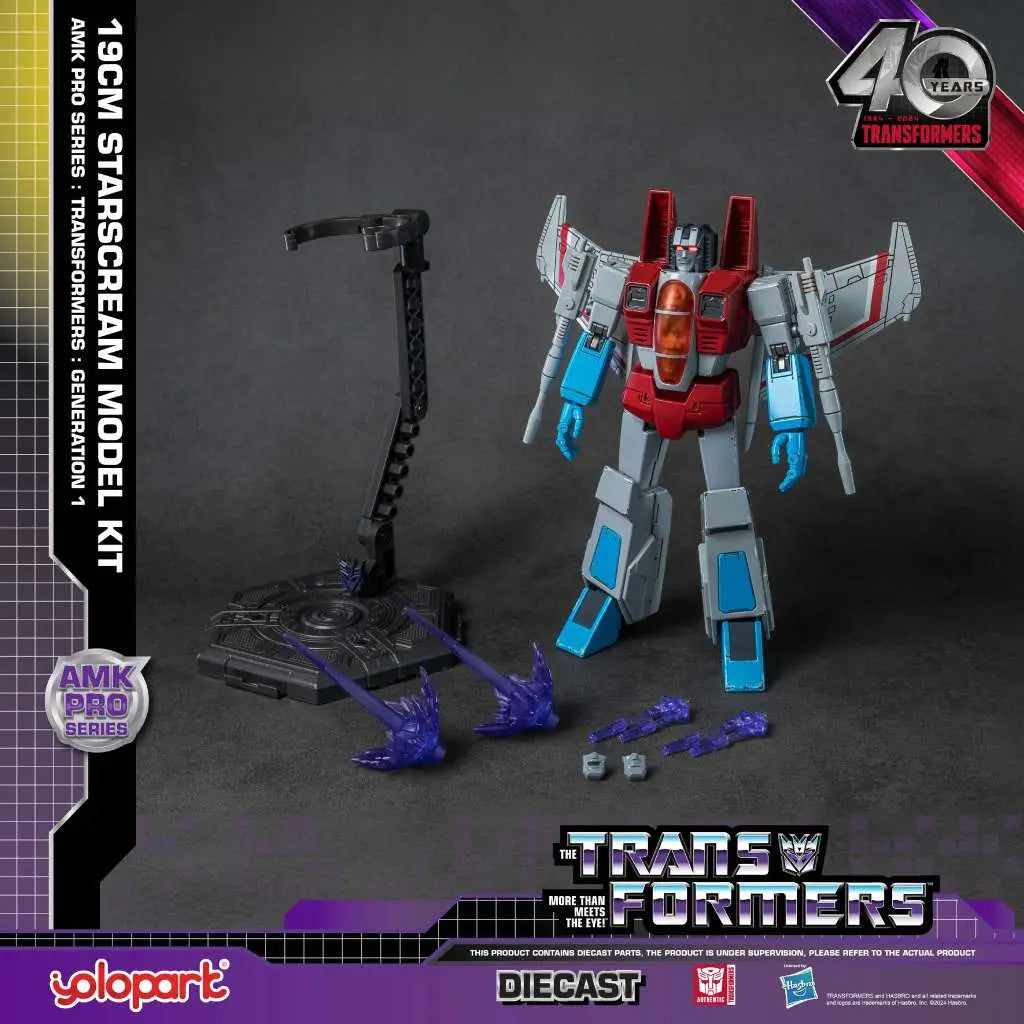 Transformers Generation 1 Amk Pro Starscream Model Kit