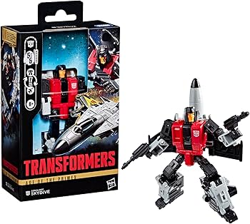 Transformers Age of the Primes Deluxe Class Action Figure Aerialbot Skydive