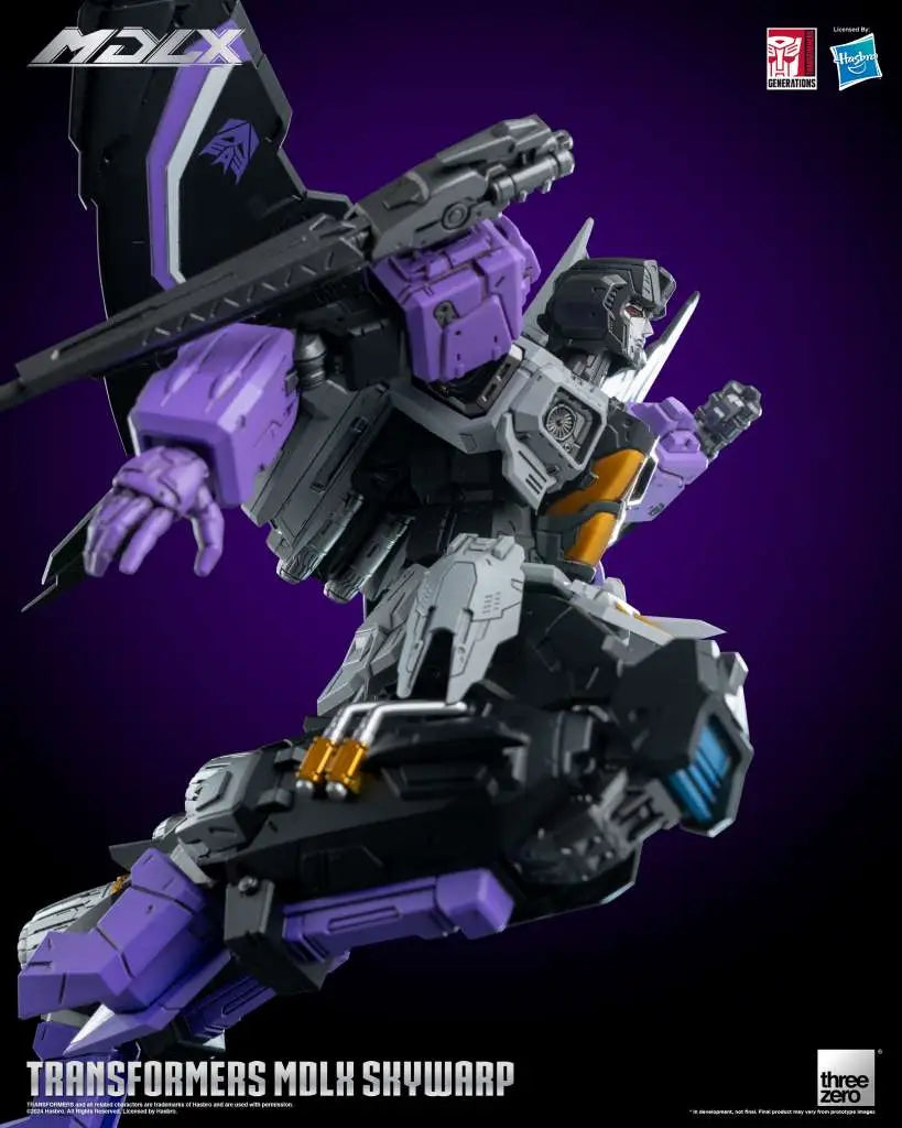 Transformers Mdlx Skywarp Af