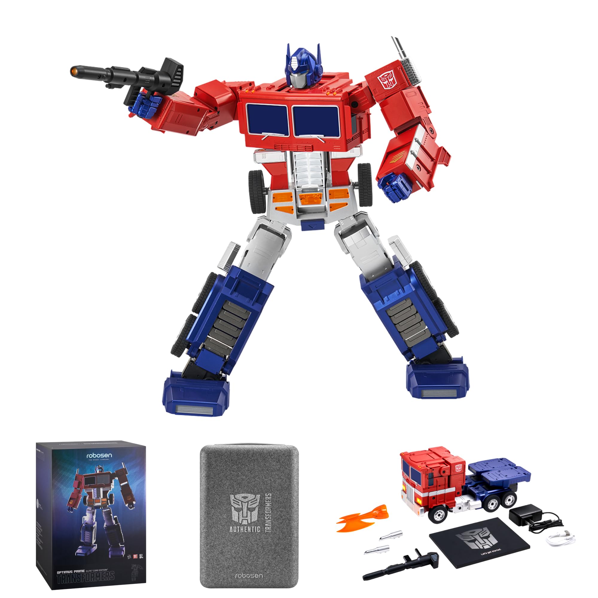 Transformers Interactive Auto-Converting Robot Optimus Prime 48 cm by Robosen