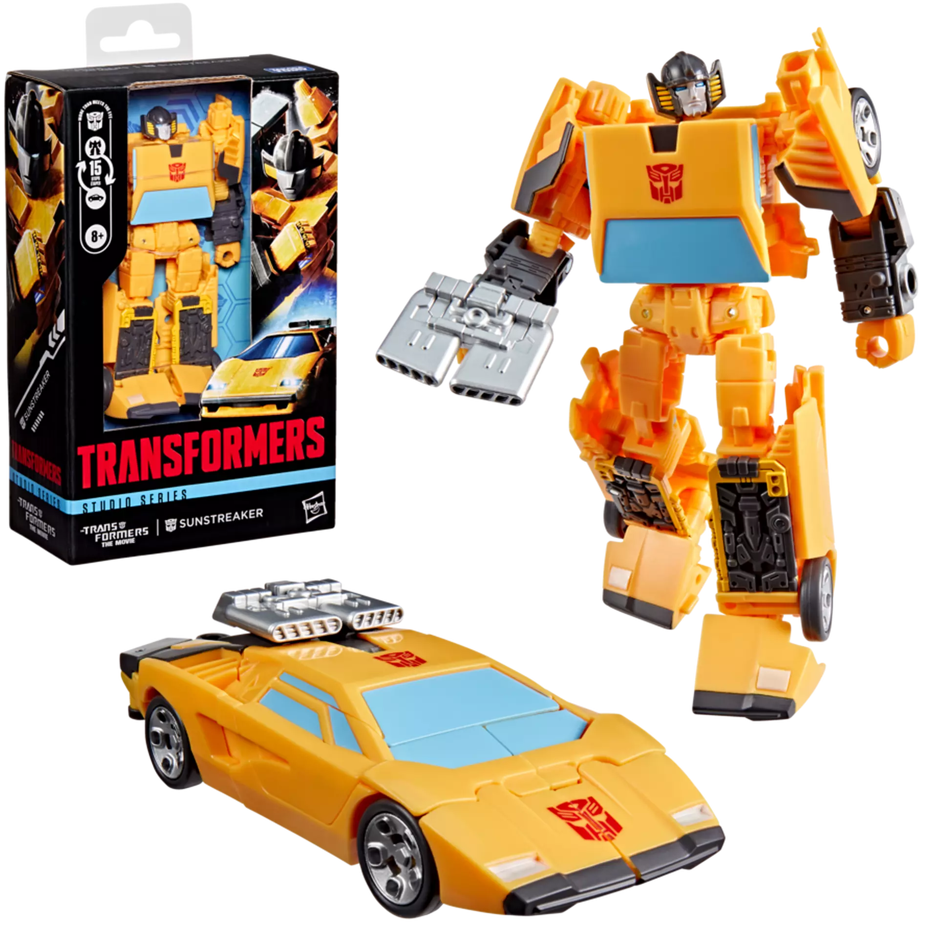 Transformers Studio Series Transformers The Movie Sunstreaker Action Figure