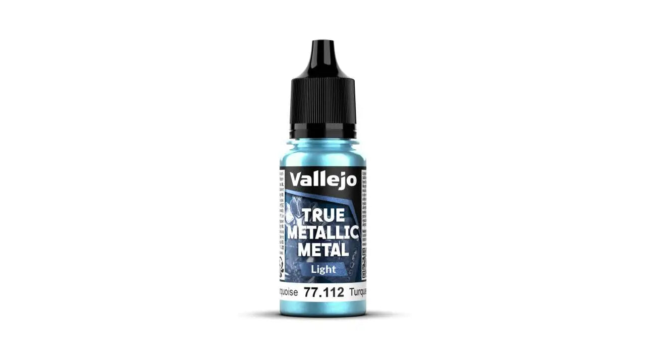 True Metallic Metal 77112 Light Hydra Turquoise