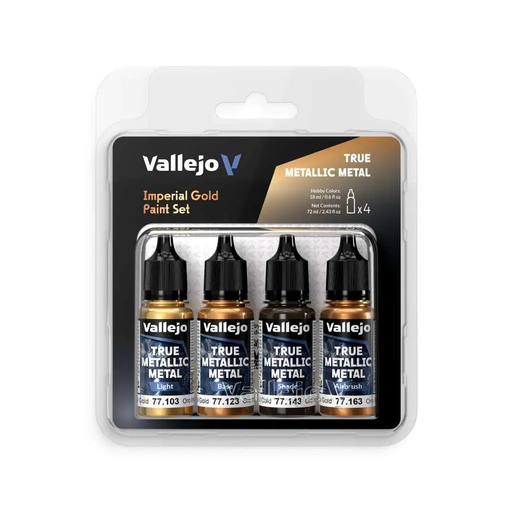 True Metallic Metal 77252 Imperial Gold 4 Colors Set