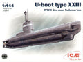 U-Boat Type XXIII WWII German Submarine