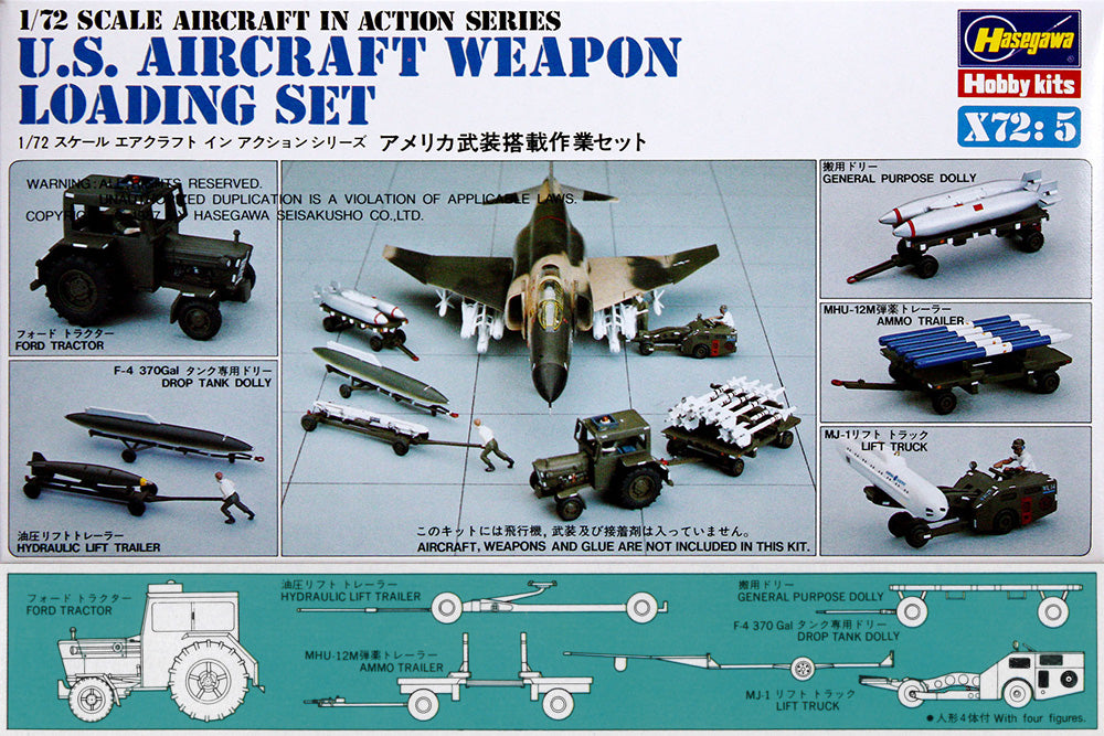 U.S. Aircraft Weapon Loading Set