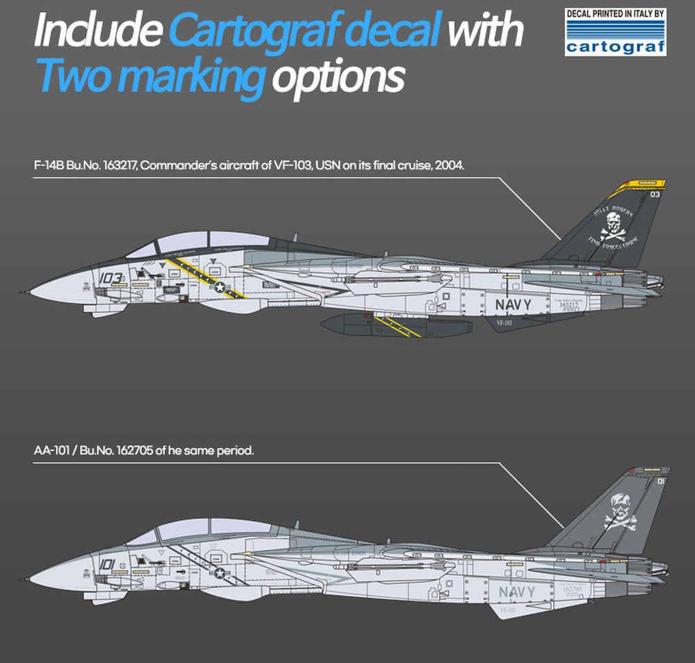 U.S. Navy F-14B VF-103 Jolly Rogers