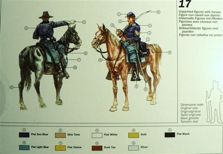 Union Cavalry by Italeri