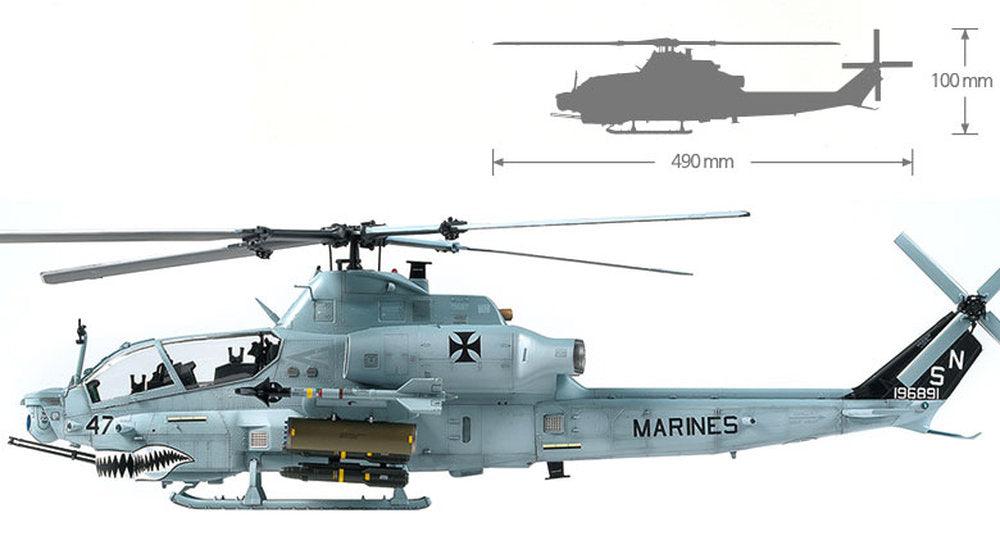 USMC AH-1Z Shark Mouth