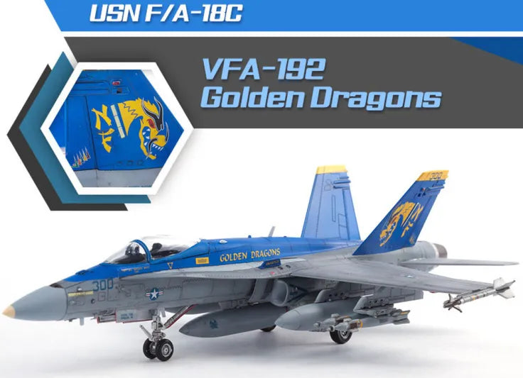 USN F/A-18C VFA-192 Golden Dragons