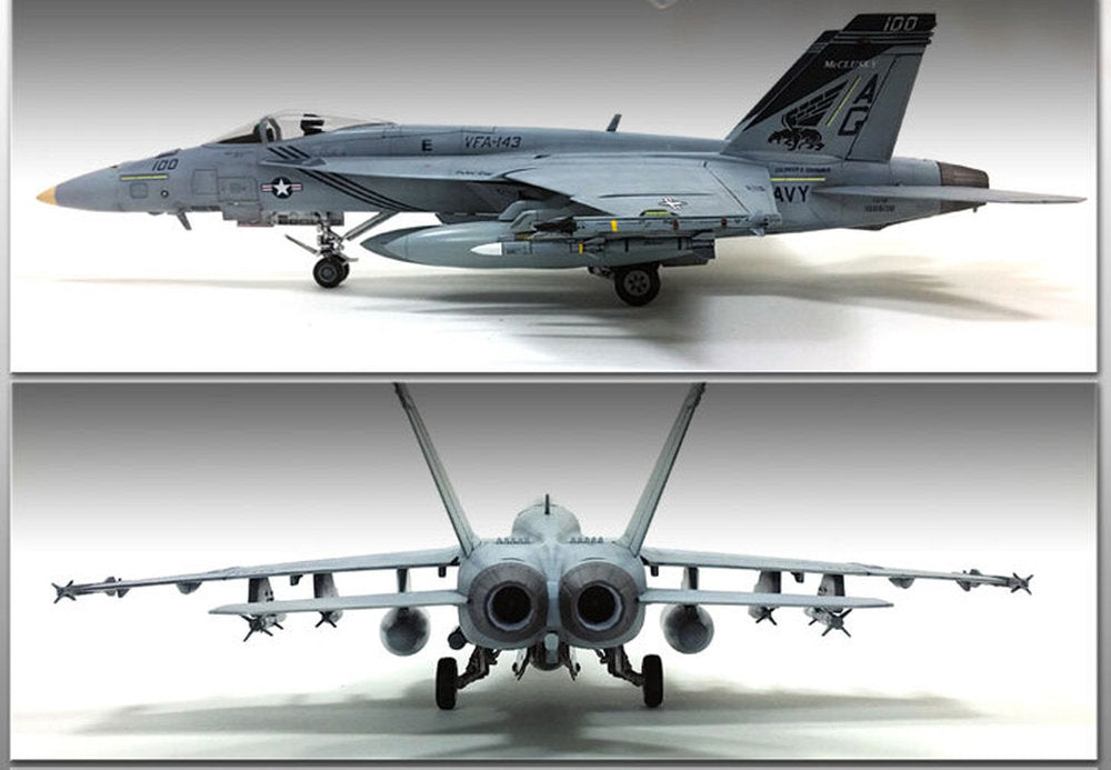 USN F7A-18E VFA-143 Pukin Dogs Academy
