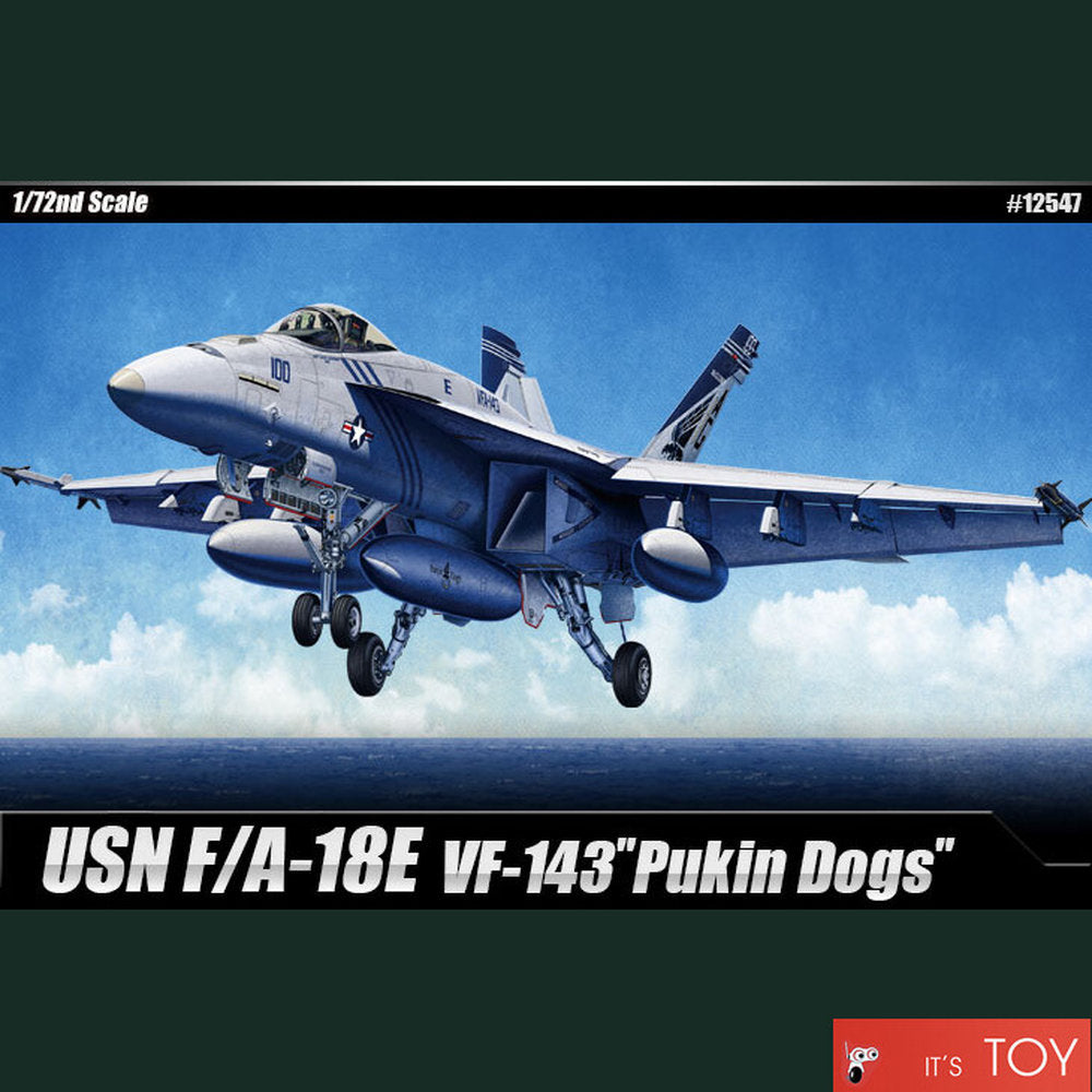 USN F7A-18E VFA-143 Pukin Dogs Academy