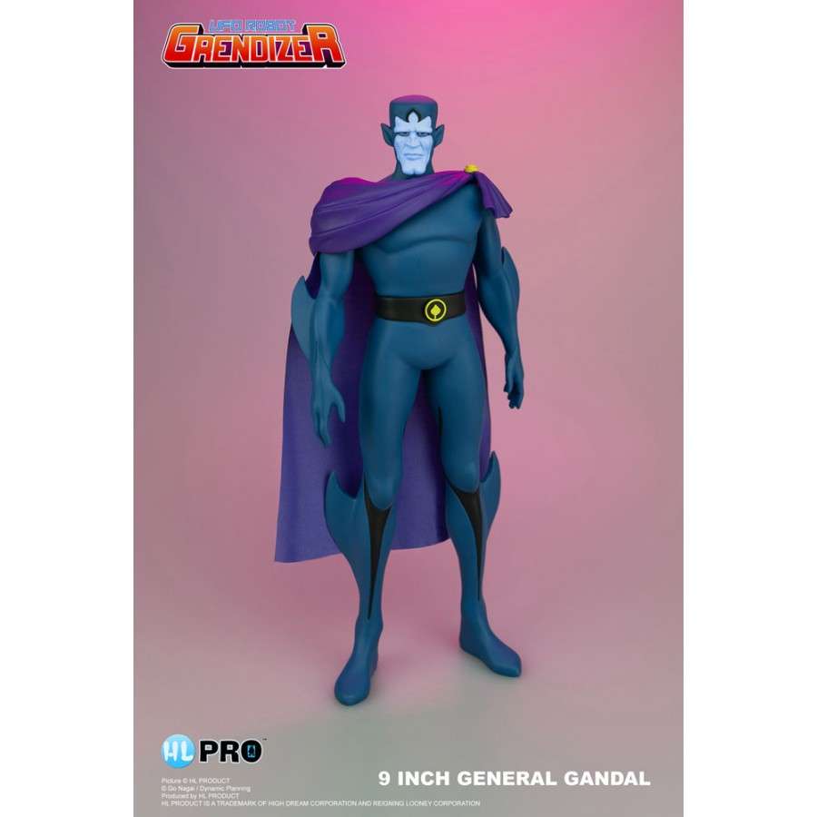 Ufo Robot Goldrake General Gandal Pvc Statue